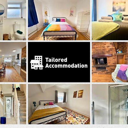 4-Bedroom Home - Perfect For Those Working In Bridgend - By Tailored Accommodation Esterno foto